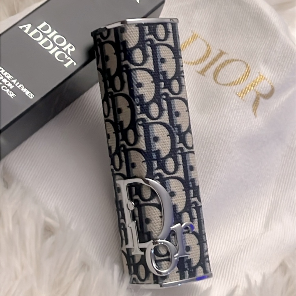 DIOR ADDICT - Limited Edition Case in Blue Oblique BRAND NEW in BOX